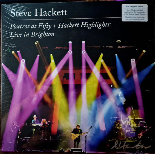 Steve Hackett - Foxtrot At Fifty + Hackett Highlights: Live In Brighton (4xLP, Album, Ltd, 180)