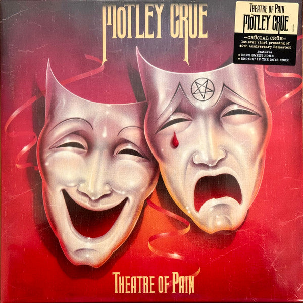 Mötley Crüe - Theatre Of Pain (LP, Album, RE, RM)