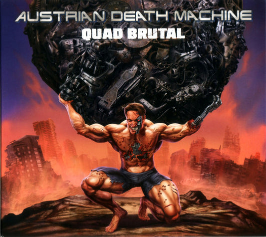 Austrian Death Machine - Quad Brutal (CD, Album, Dig)