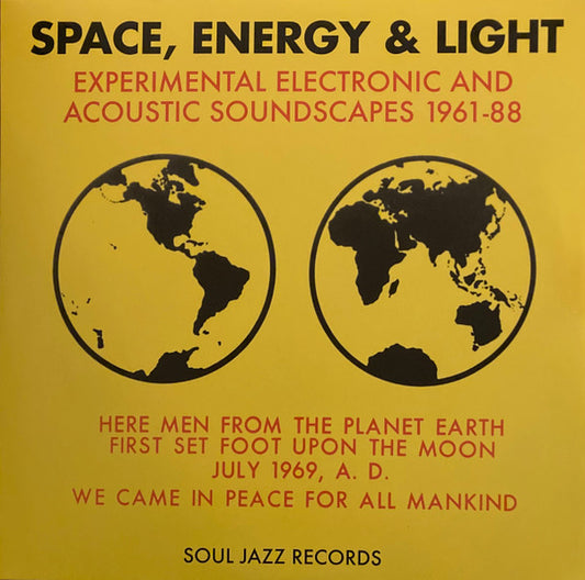 Various - Space, Energy & Light (Experimental Electronic And Acoustic Soundscapes 1961-88) (3xLP, Comp, Ltd, RE, S/Edition, Yel)