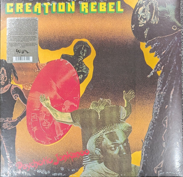 Creation Rebel - Psychotic Jonkanoo (LP, Album, RE)