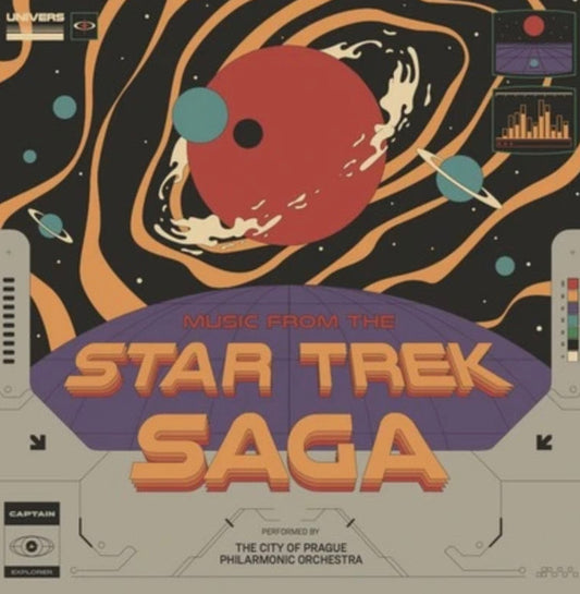 The City Of Prague Philharmonic - Music From The Star Trek Saga (LP, Tra)
