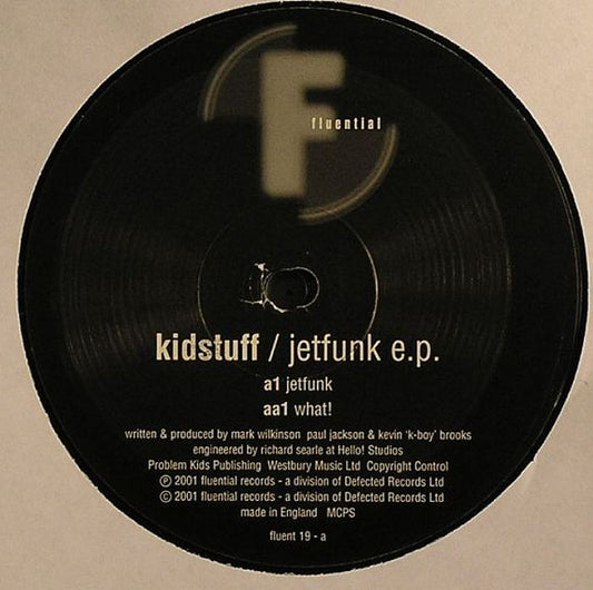 Kidstuff - Jetfunk EP (12", EP)