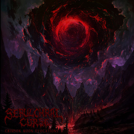 Sepulchral Curse - Crimson Moon Evocations (LP, Album, Ltd)