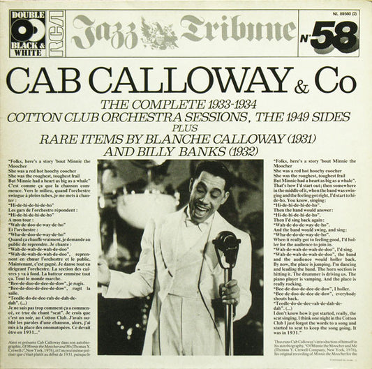 Cab Calloway - Cab Calloway & Co (2xLP, Comp)