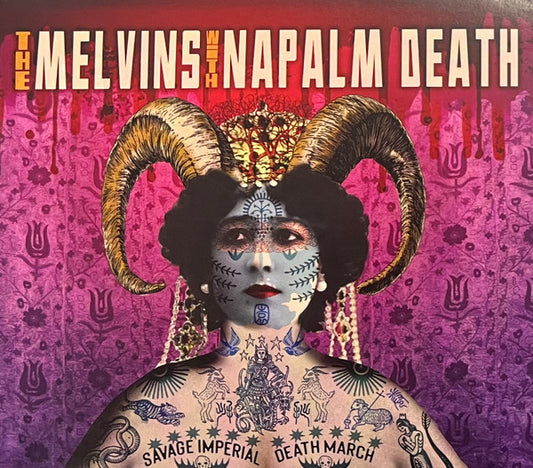 The Melvins* With Napalm Death - Savage Imperial Death March (CD, Album, RE)
