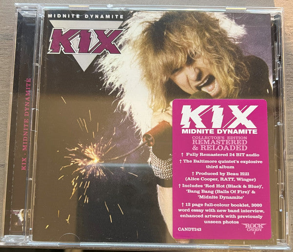 Kix (3) - Midnight Dynamite (CD, Album, RE, RM, Col)