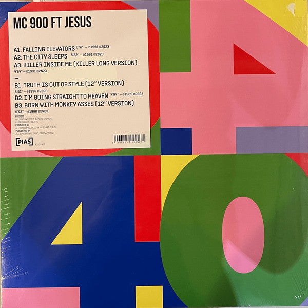 MC 900 Ft Jesus - [PIAS] 40 (12", EP, Comp)