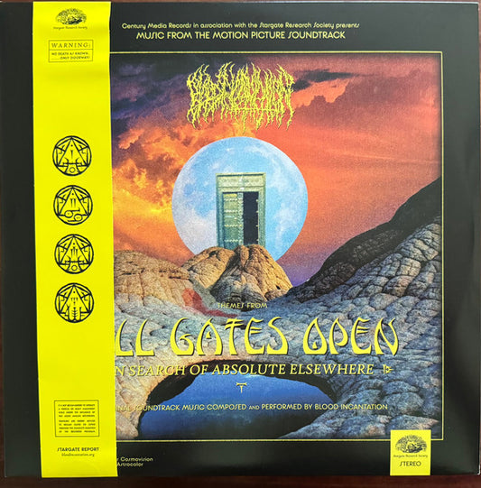 Blood Incantation - All Gates Open (Original Motion Picture Soundtrack) (LP + LP, S/Sided, Etch + Blu-ray)