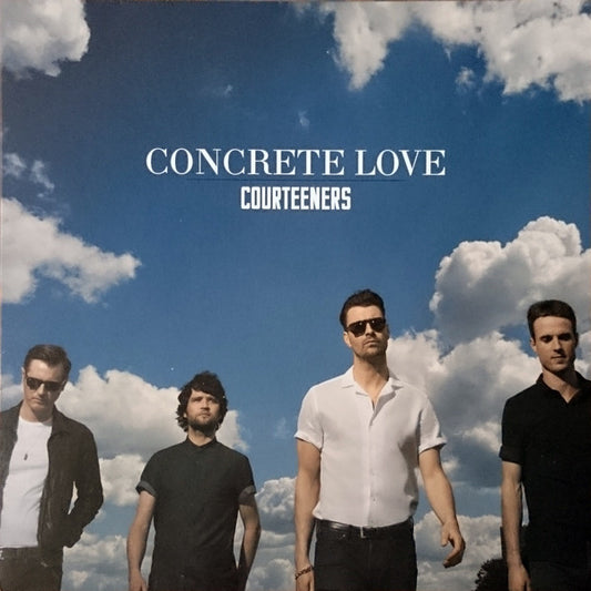 Courteeners* - Concrete Love (LP, Album, RE, Whi)