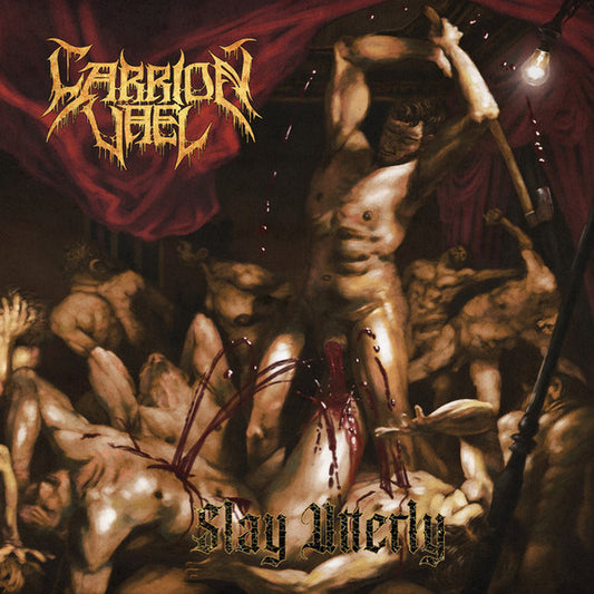 Carrion Vael - Slay Utterly (12", Album, Blo)