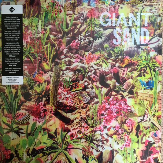 Giant Sand - Returns To Valley Of Rain (LP, Album, Blu)