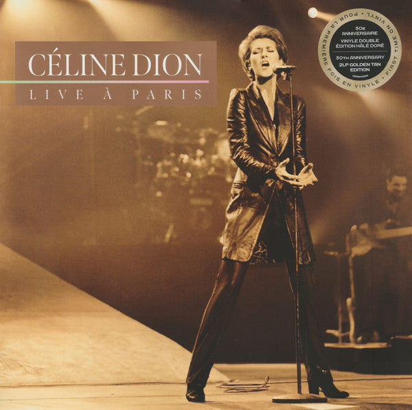 Céline Dion - Live À Paris (2xLP, Album, RE, Gol)