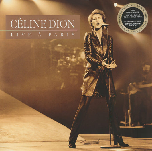 Céline Dion - Live À Paris (2xLP, Album, RE, Gol)