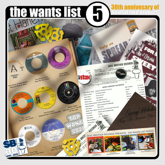 Various - The Wants List 5 (30th Anniversary Of Soulful Rare Grooves) (2xLP, Comp)