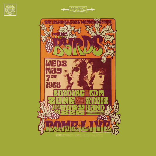 The Byrds - Live in Rome 1968    (LP, Unofficial)