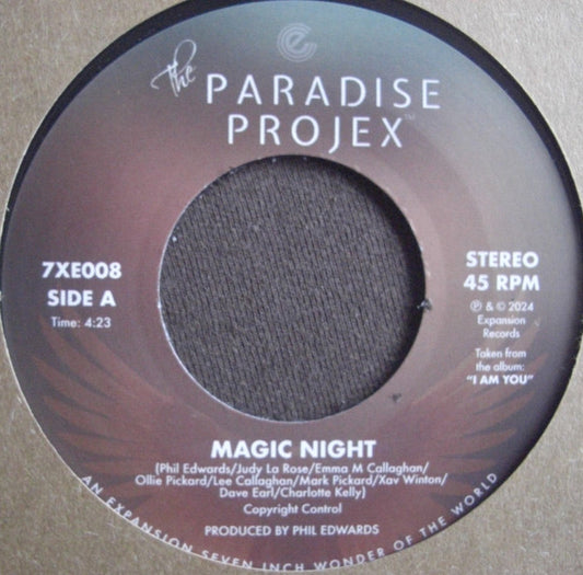 The Paradise Projex - Magic Night / Someone Like You (7", Single)
