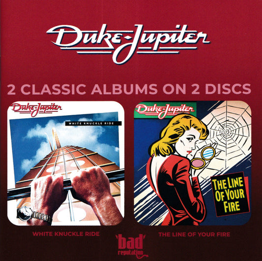 Duke Jupiter - White Knuckle Ride + The Line Of Your Fire + Captured Live (3xCD, Album, RE, RM)