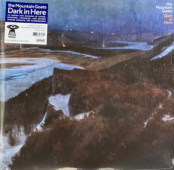 The Mountain Goats - Dark In Here (LP, Blu + LP, S/Sided, Etch, Blu + Album, Ltd)