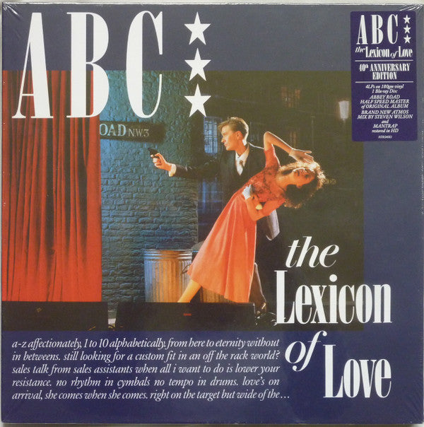 ABC - The Lexicon Of Love (40th Anniversary Edition) (Album, Dlx, RE + LP, Hal + 3xLP + Blu-ray, Multich)