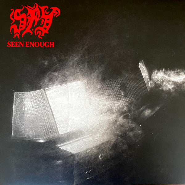 Spy (55) - Seen Enough (12", S/Sided, EP, Red)