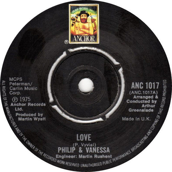Philip & Vanessa - Love (7", Single)