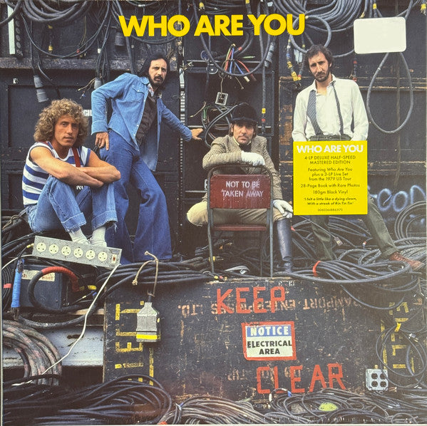The Who - Who Are You (LP, Album, RE, RM + 3xLP + Box, Dlx, Hal)