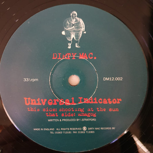 Universal Indicator (2) - Anagog / Shooting At The Sun (12")