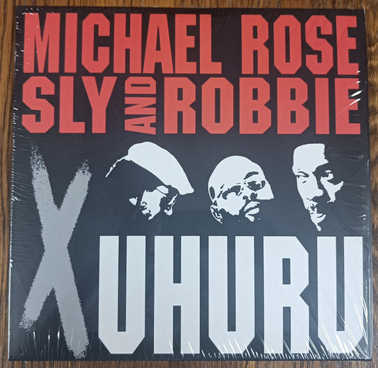 Michael Rose / Sly And Robbie* - X Uhuru (LP, Album, RE)