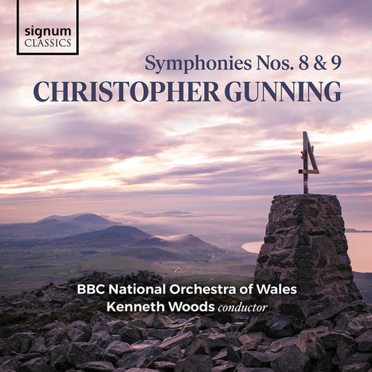 Christopher Gunning - BBC National Orchestra Of Wales, Kenneth Woods (2) - Symphonies Nos. 8 & 9 (CD, Album)