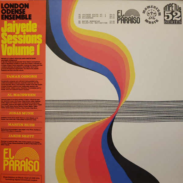 London Odense Ensemble - Jaiyede Sessions Volume I (LP, Album)