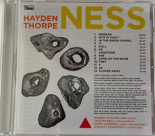 Hayden Thorpe - Ness (CD, Album)