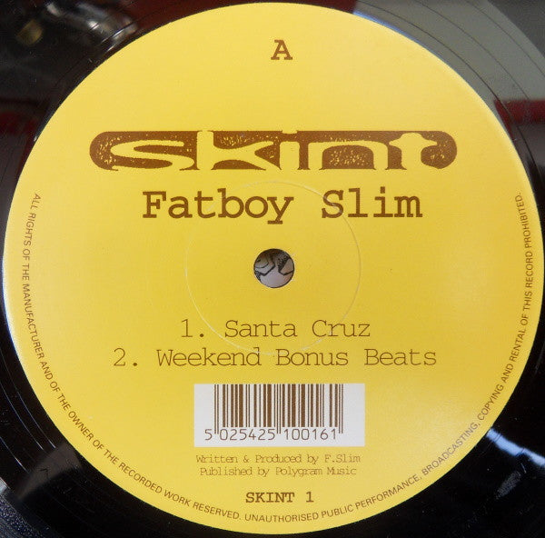 Fatboy Slim - Santa Cruz (12", Single)