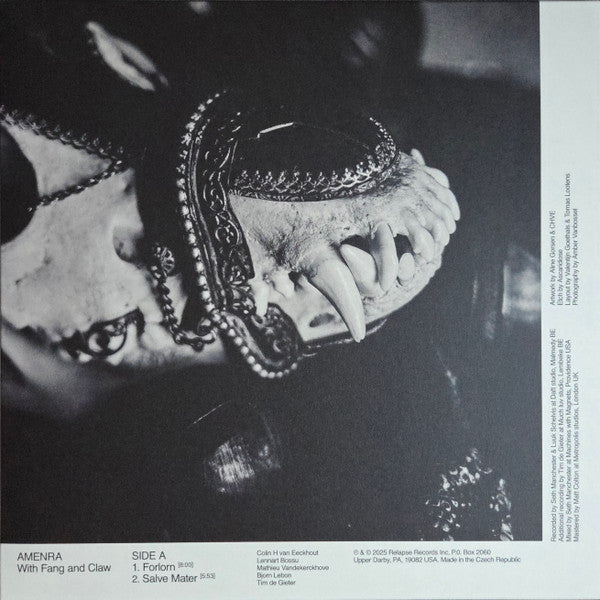 Amenra - With Fang And Claw (12", S/Sided, EP, Etch, Ble)