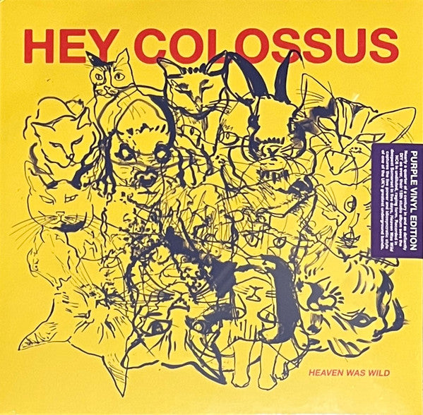 Hey Colossus - Heaven Was Wild (LP, Album, Pur)