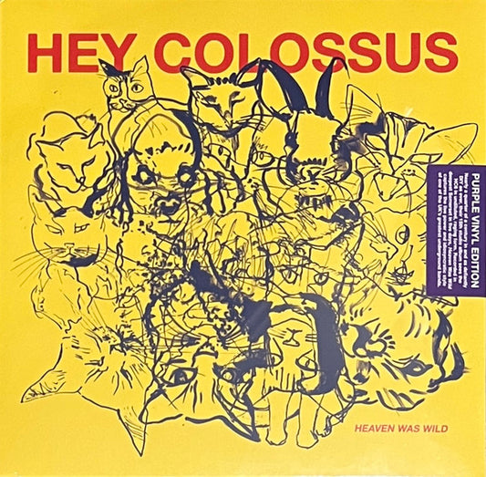 Hey Colossus - Heaven Was Wild (LP, Album, Pur)