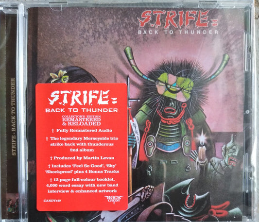 Strife (3) - Back To Thunder (CD, Album, Dlx, RE, RM, Spe)