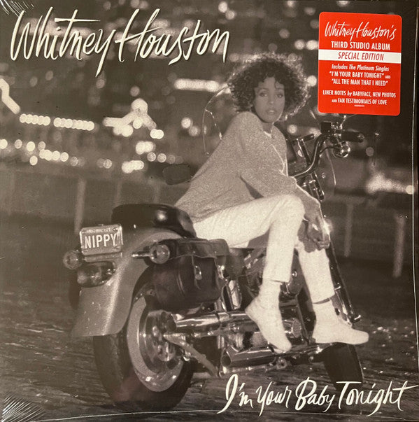 Whitney Houston - I'm Your Baby Tonight (LP, Album, RE, S/Edition)