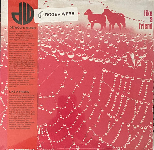 Roger Webb - Like A Friend (LP, RE)