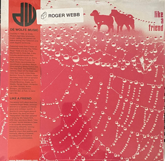 Roger Webb - Like A Friend (LP, RE)