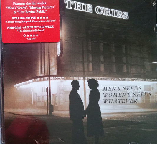 The Cribs - Men's Needs, Women's Needs, Whatever (CD, Album)