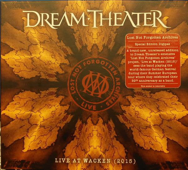 Dream Theater - Live At Wacken (2015) (CD, Album, S/Edition)
