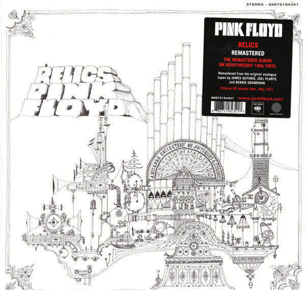 Pink Floyd - Relics (LP, Comp, Mono, RE, RM, 180)