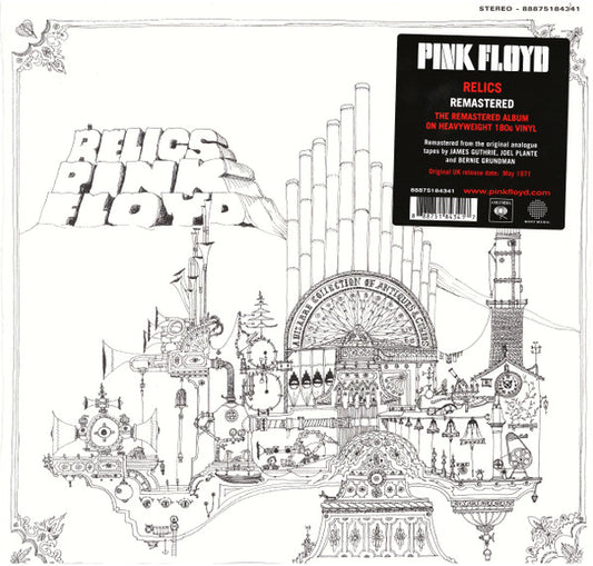 Pink Floyd - Relics (LP, Comp, Mono, RE, RM, 180)