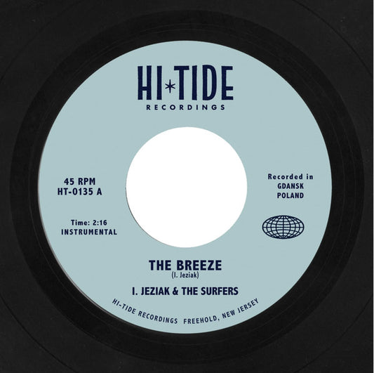 I. Jeziak And The Surfers - Breeze / Free As The Ocean (7")