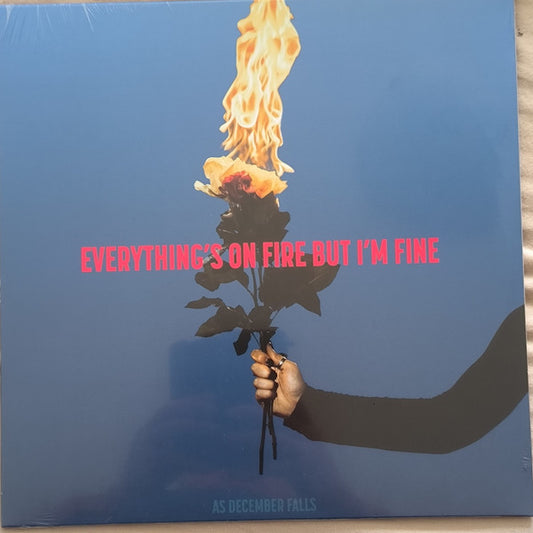As December Falls - Everyting's On Fire But I'm Fine (LP, Album, Ltd, Red)