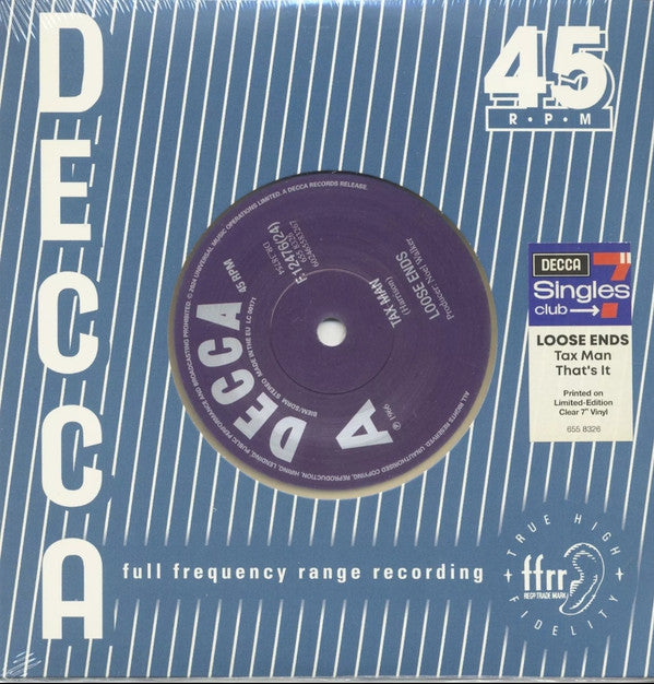 Loose Ends (2) - Tax Man (7", Single, Ltd, RE, Cle)