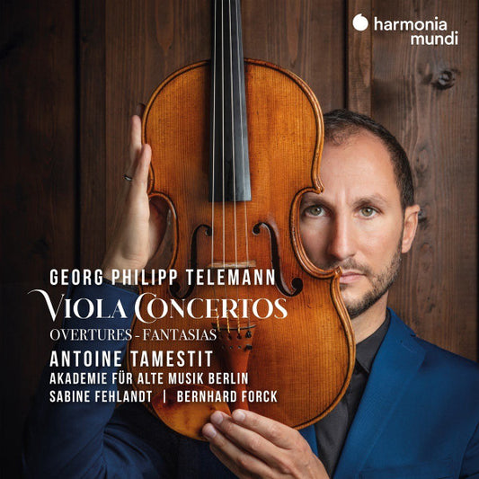Georg Philipp Telemann, Antoine Tamestit, Akademie Für Alte Musik Berlin, Sabine Fehlandt, Bernhard Forck - Viola Concertos: Overtures - Fantasias (CD)