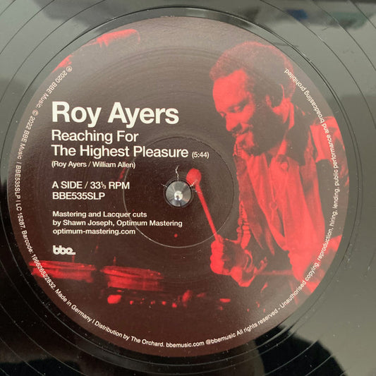 Roy Ayers - Reaching For The Highest Pleasure / I Am Your Mind Part 2 (Pépé Bradock Main Mix)  (10")
