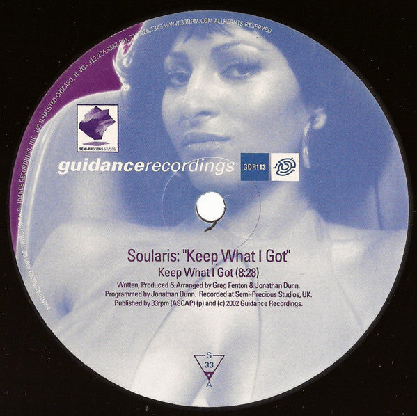 Soularis - Keep What I Got (12")